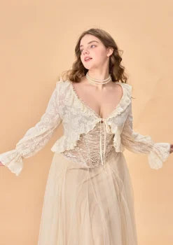 Curve & Plus All-purpose Herb Sauce Cardigan