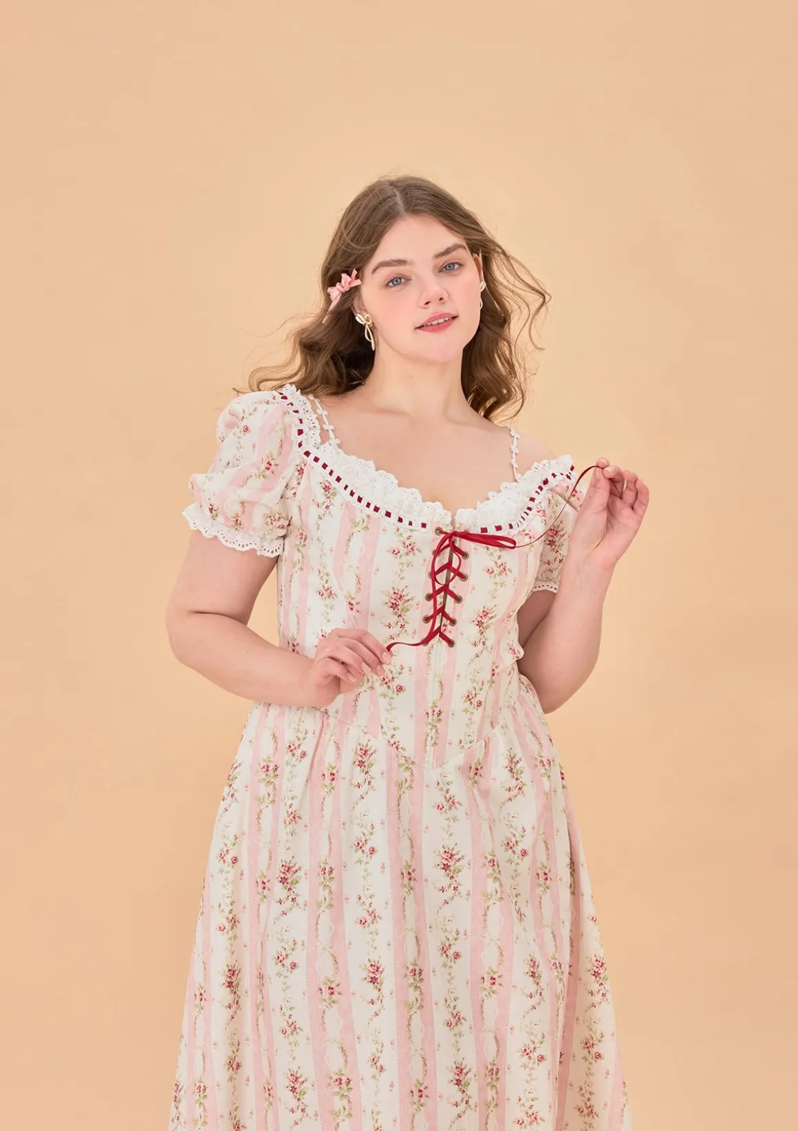 Curve & Plus Audrey Tea Party Corset Dress