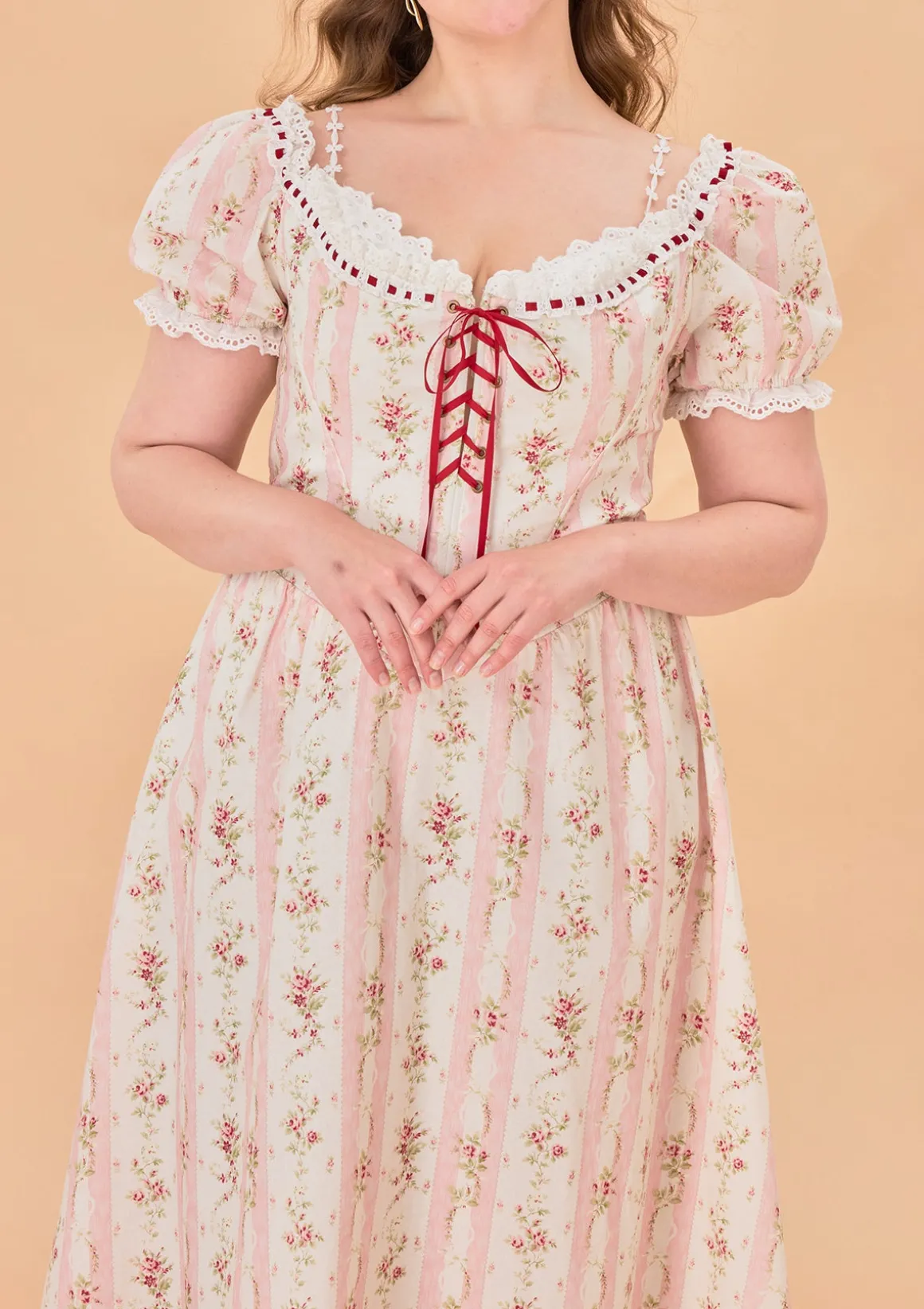 Curve & Plus Audrey Tea Party Corset Dress
