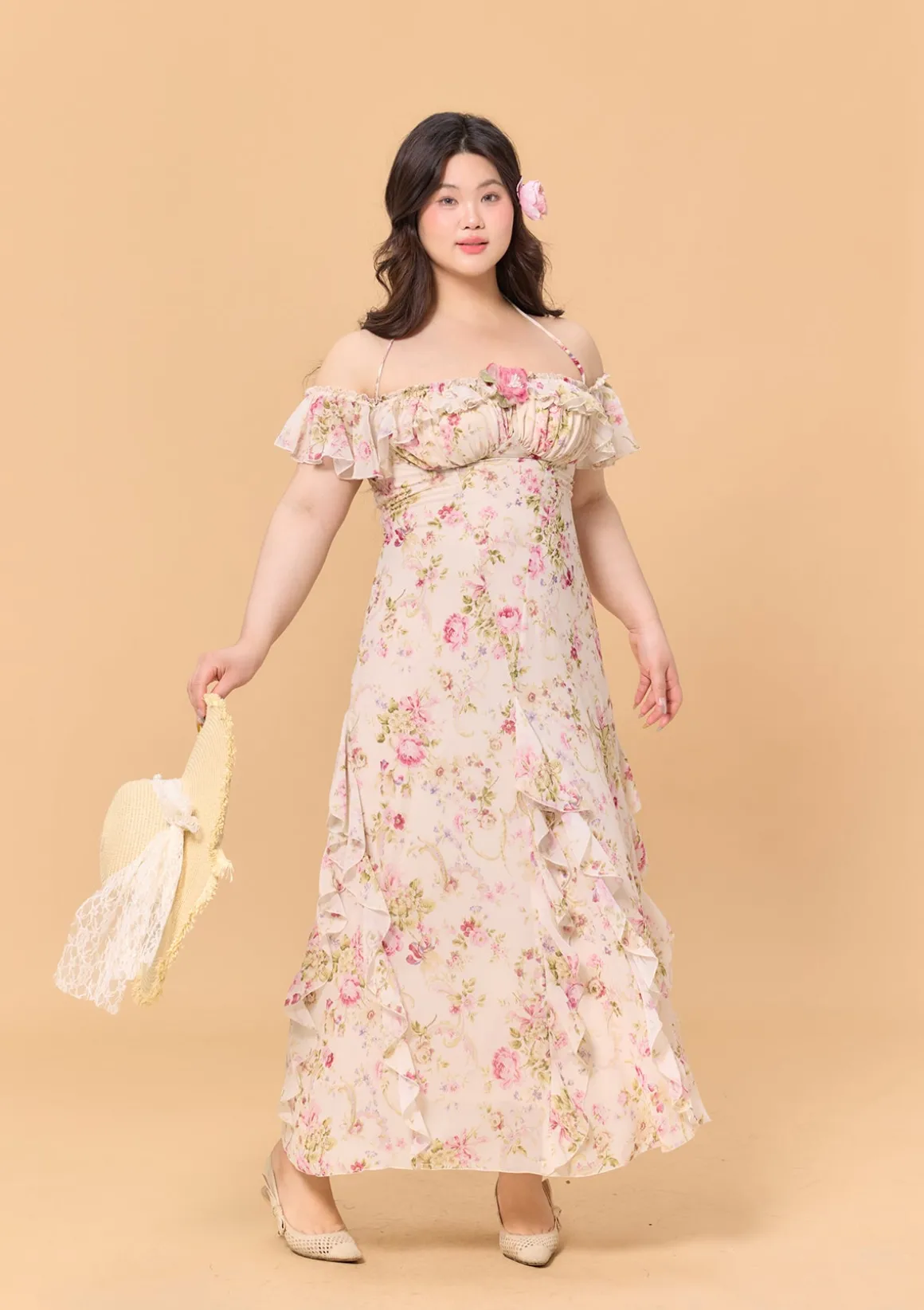 Curve & Plus Blooming in the Sun Dress
