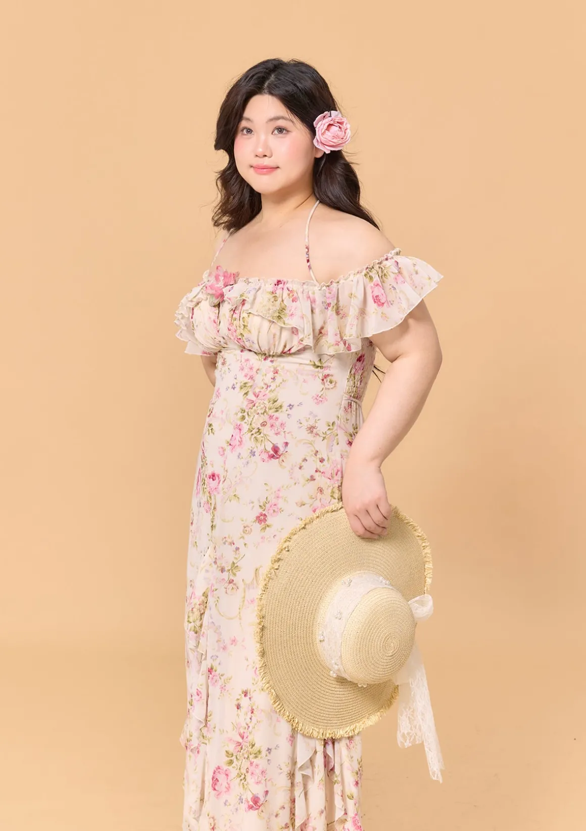 Curve & Plus Blooming in the Sun Dress