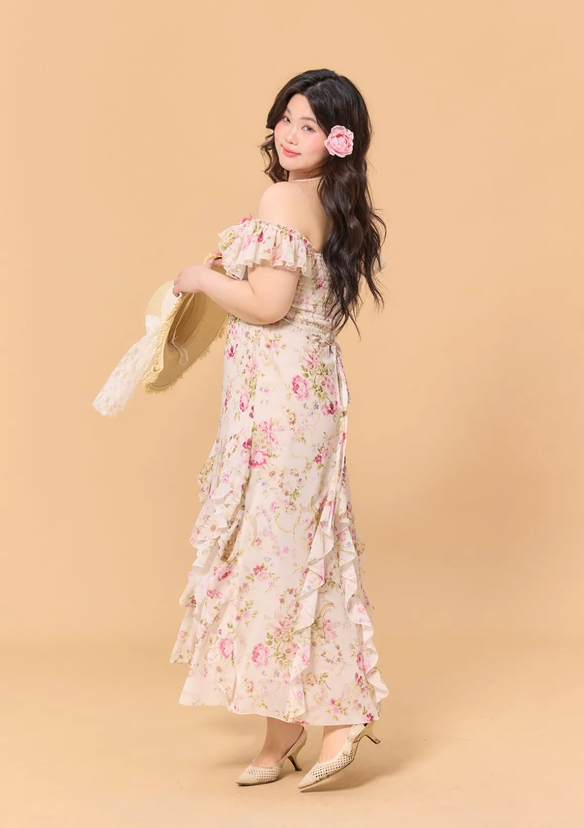Curve & Plus Blooming in the Sun Dress