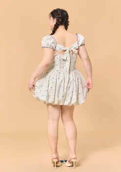 Curve & Plus Blueberry Jam Jar Dress