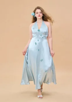 Curve & Plus Butterfly Pearl Dress