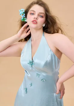Curve & Plus Butterfly Pearl Dress