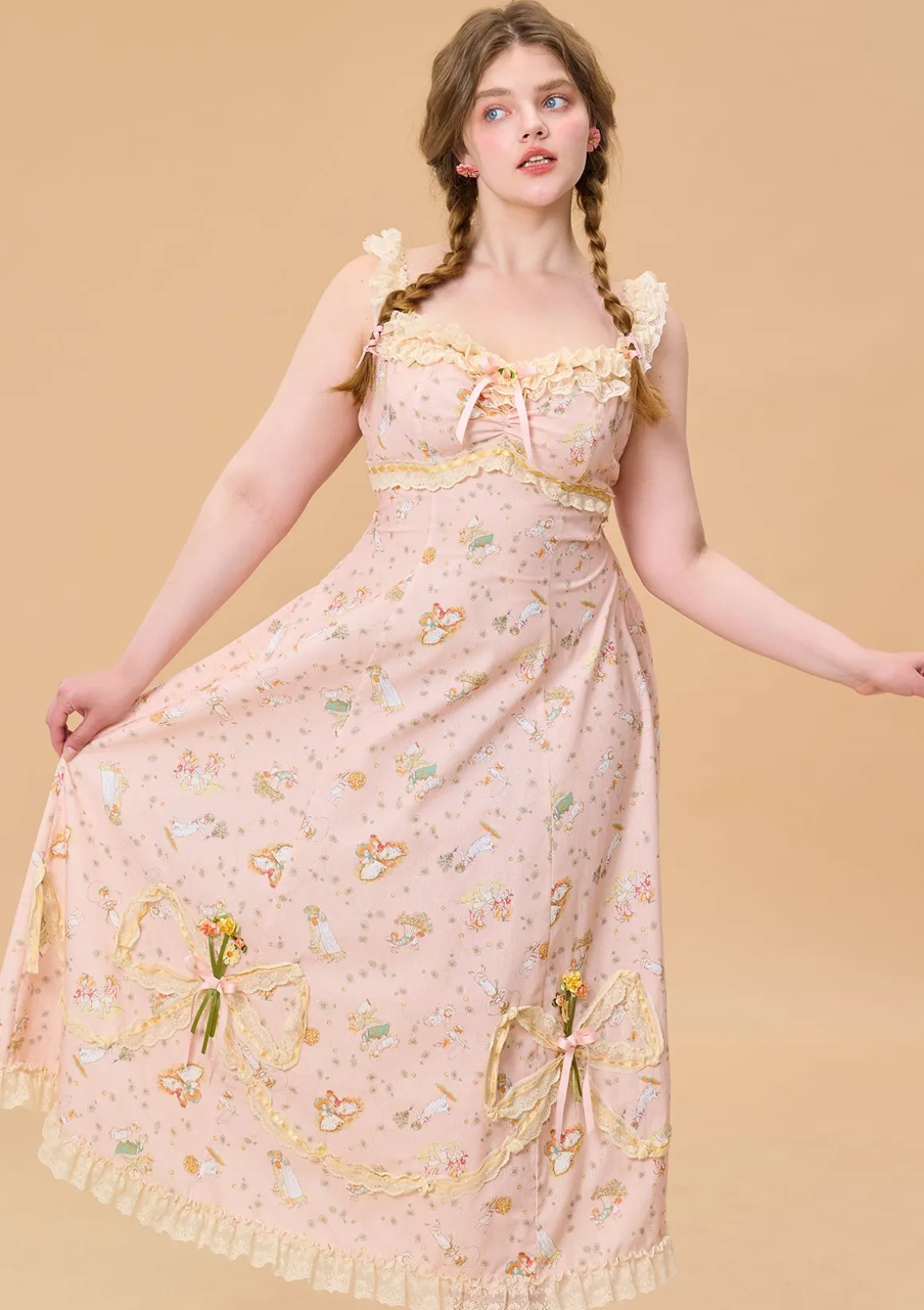 Curve & Plus Daisy Kite Dress