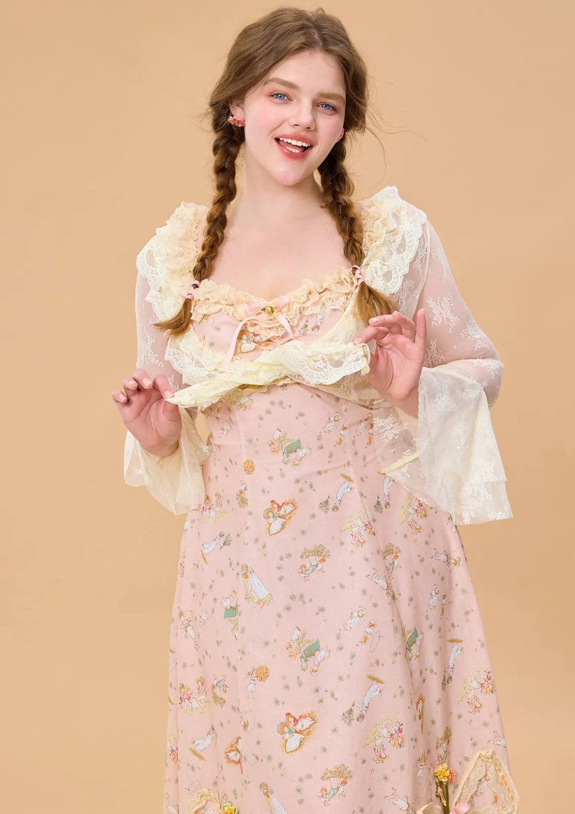 Curve & Plus Daisy Kite Dress