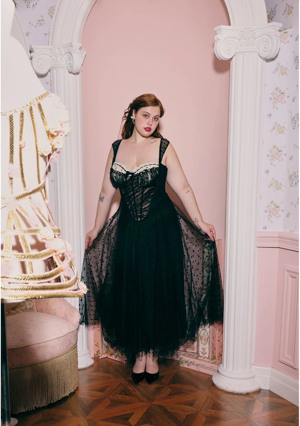 Curve & Plus Dream Harbor Midnight Dress