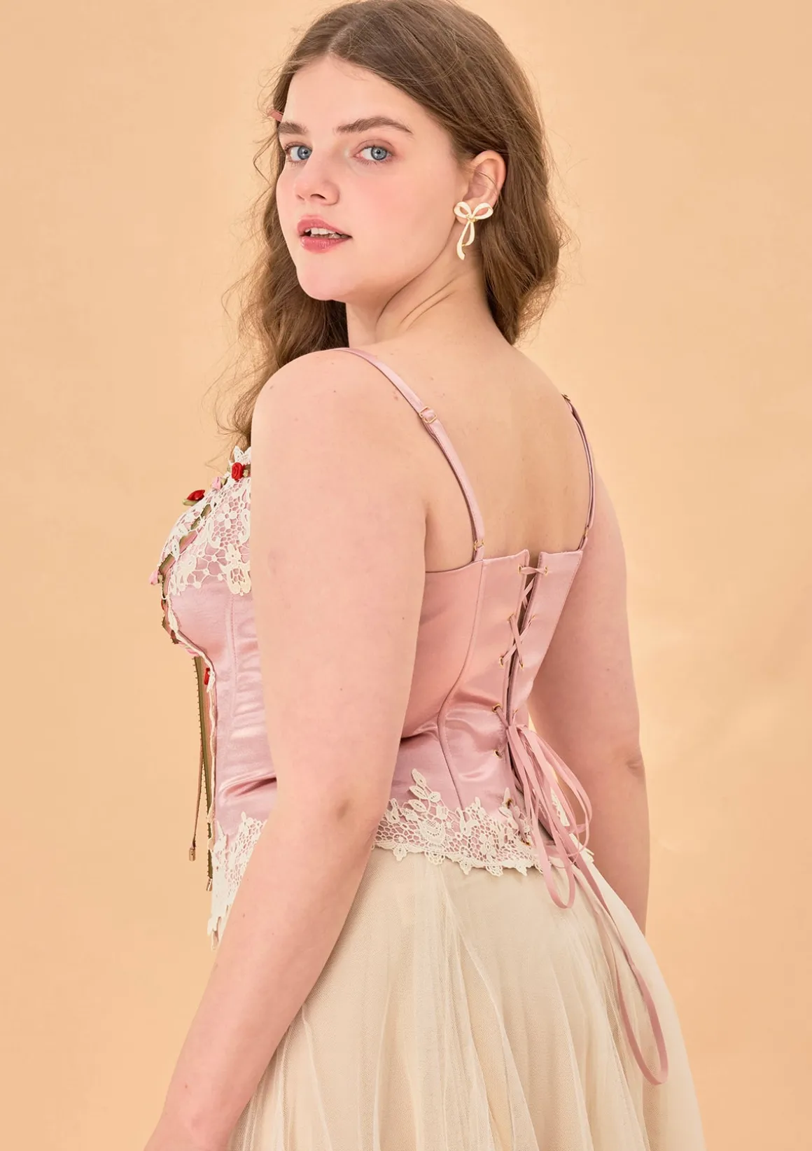 Curve & Plus Flower Fairy Corset