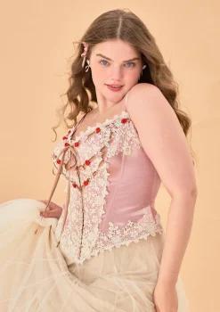 Curve & Plus Flower Fairy Corset