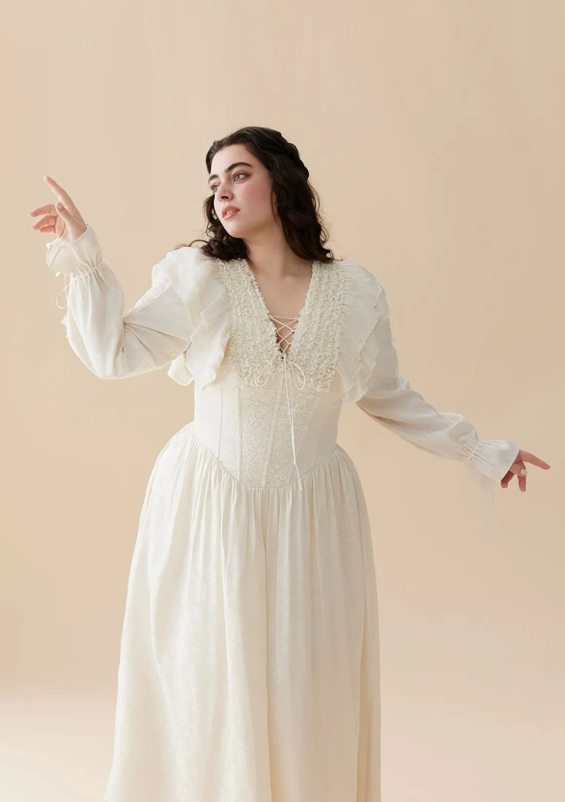 Curve & Plus Glitter Butterfly Dress