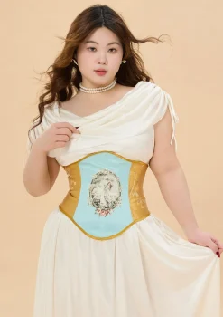 Curve & Plus Holy Golden Crown Corset (underbust)