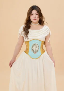 Curve & Plus Holy Golden Crown Corset (underbust)
