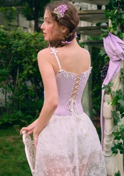 Curve & Plus Ice Grape Corset