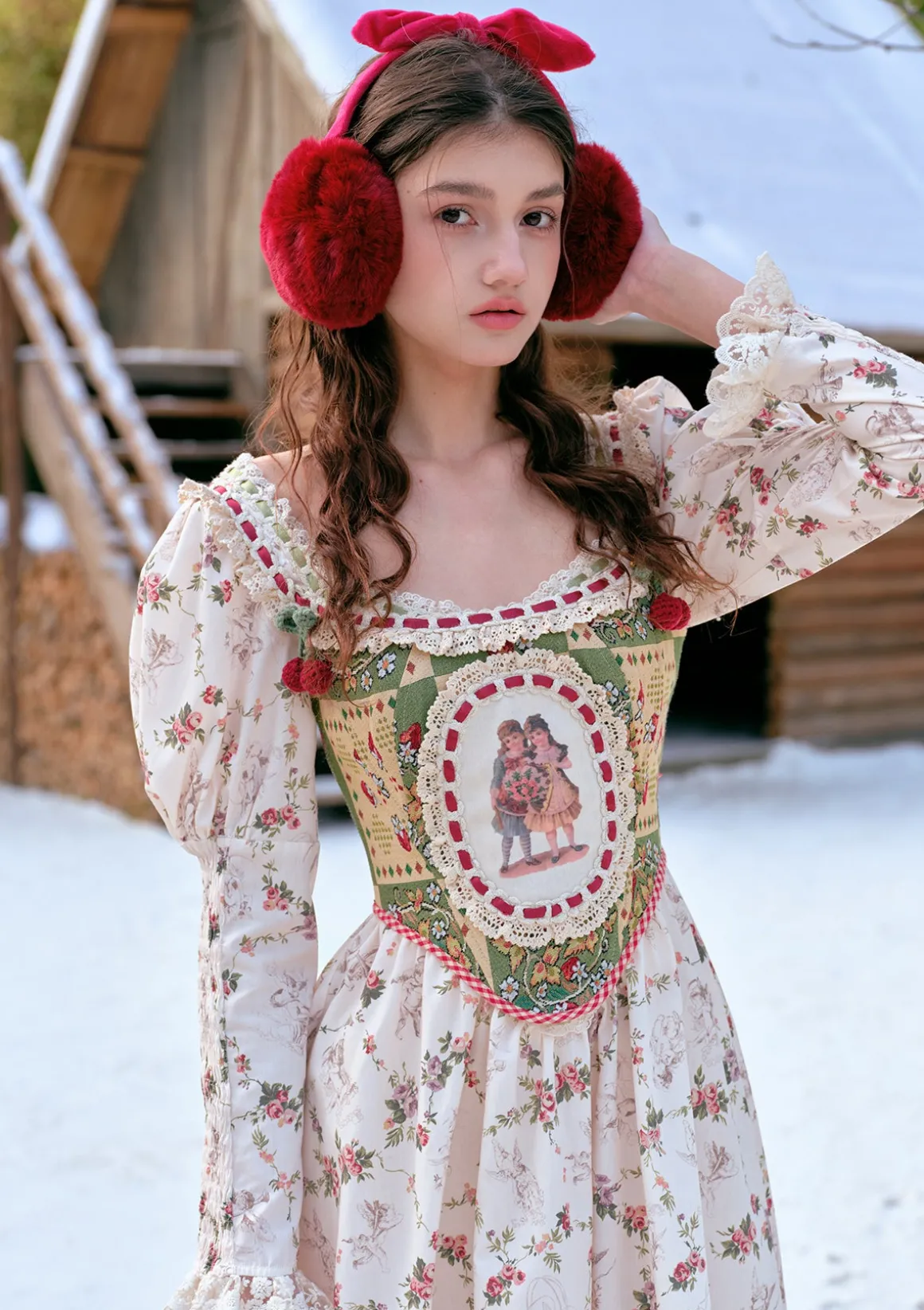 Curve & Plus Jingle Bells Corset