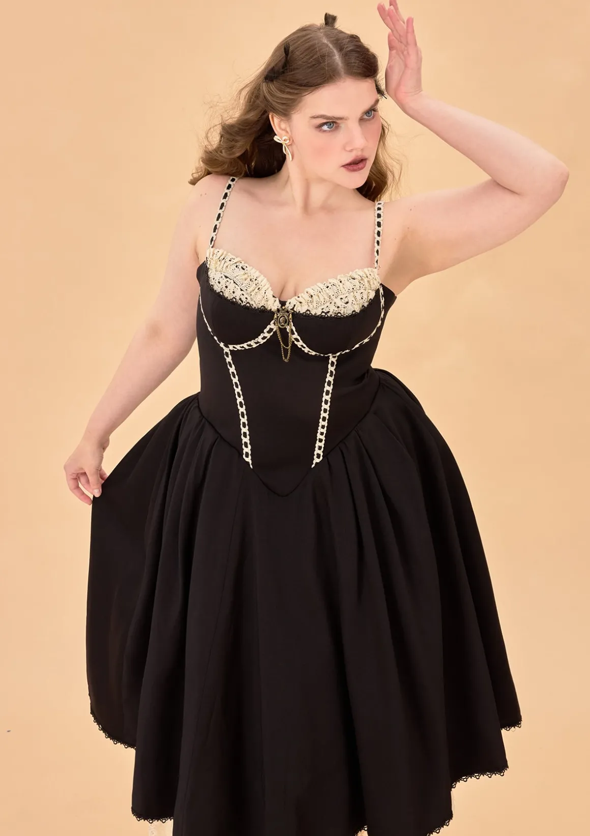 Curve & Plus Kate the Schemer Corset Dress