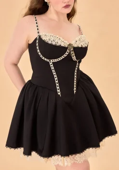 Curve & Plus Kate the Schemer Corset Dress