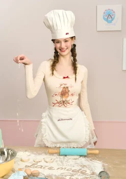 Curve & Plus Little Berry Chef Bottom Shirt