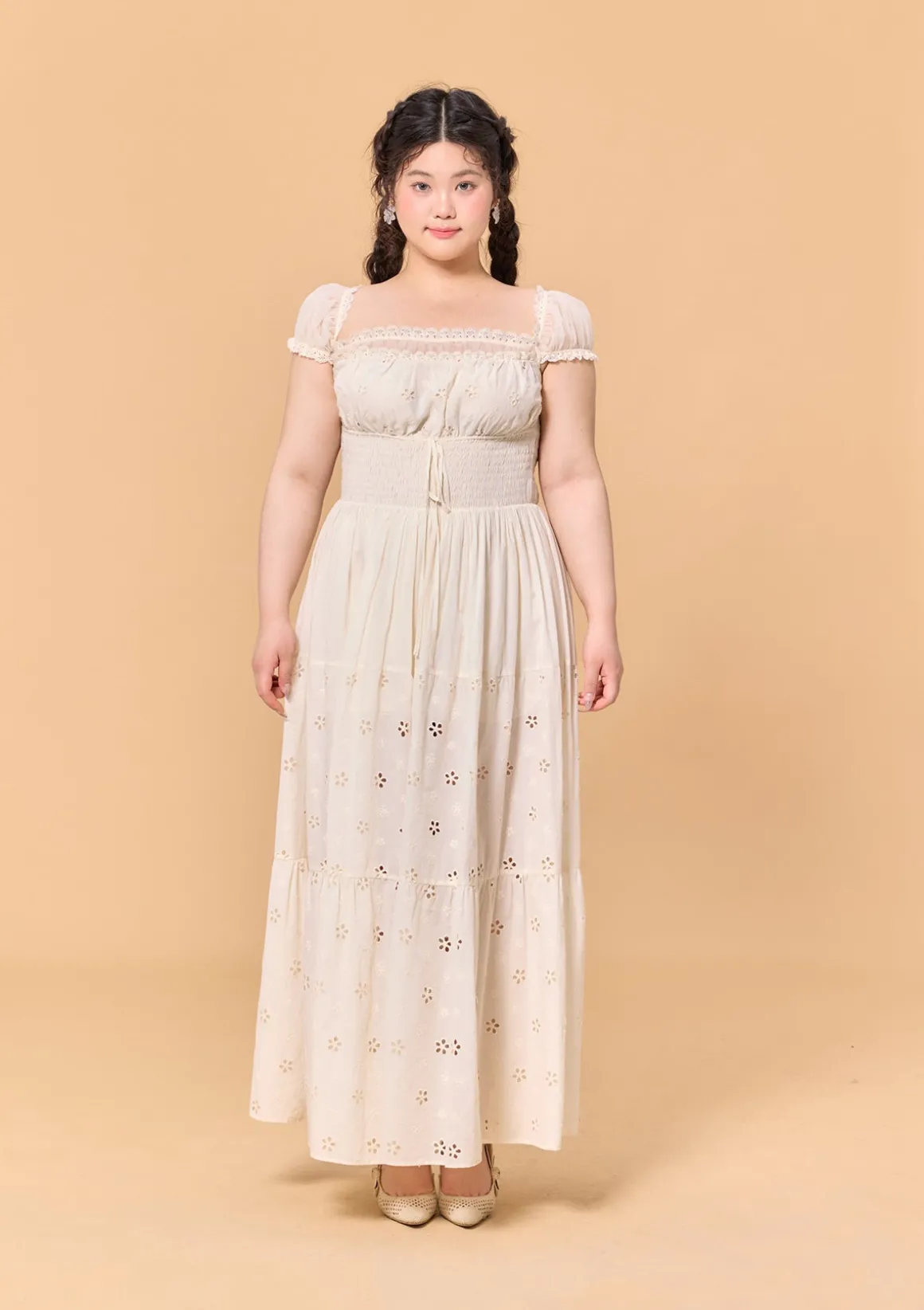 Curve & Plus Little White Rabbit Dress