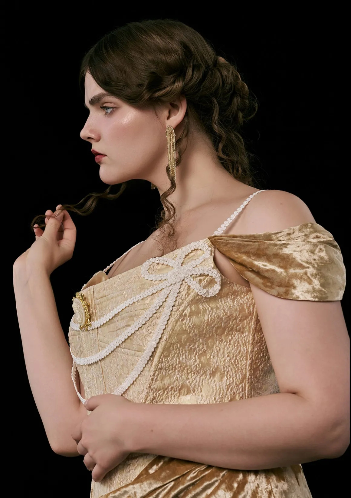 Curve & Plus Medusa Corset Dress