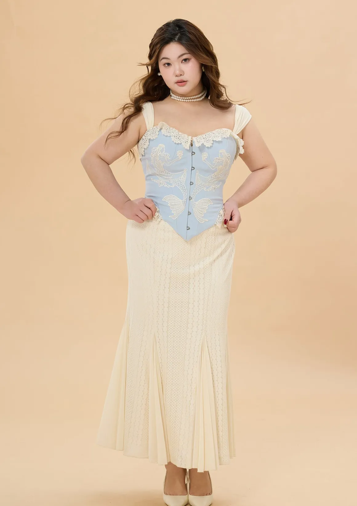 Curve & Plus Mermaid Princess Corset