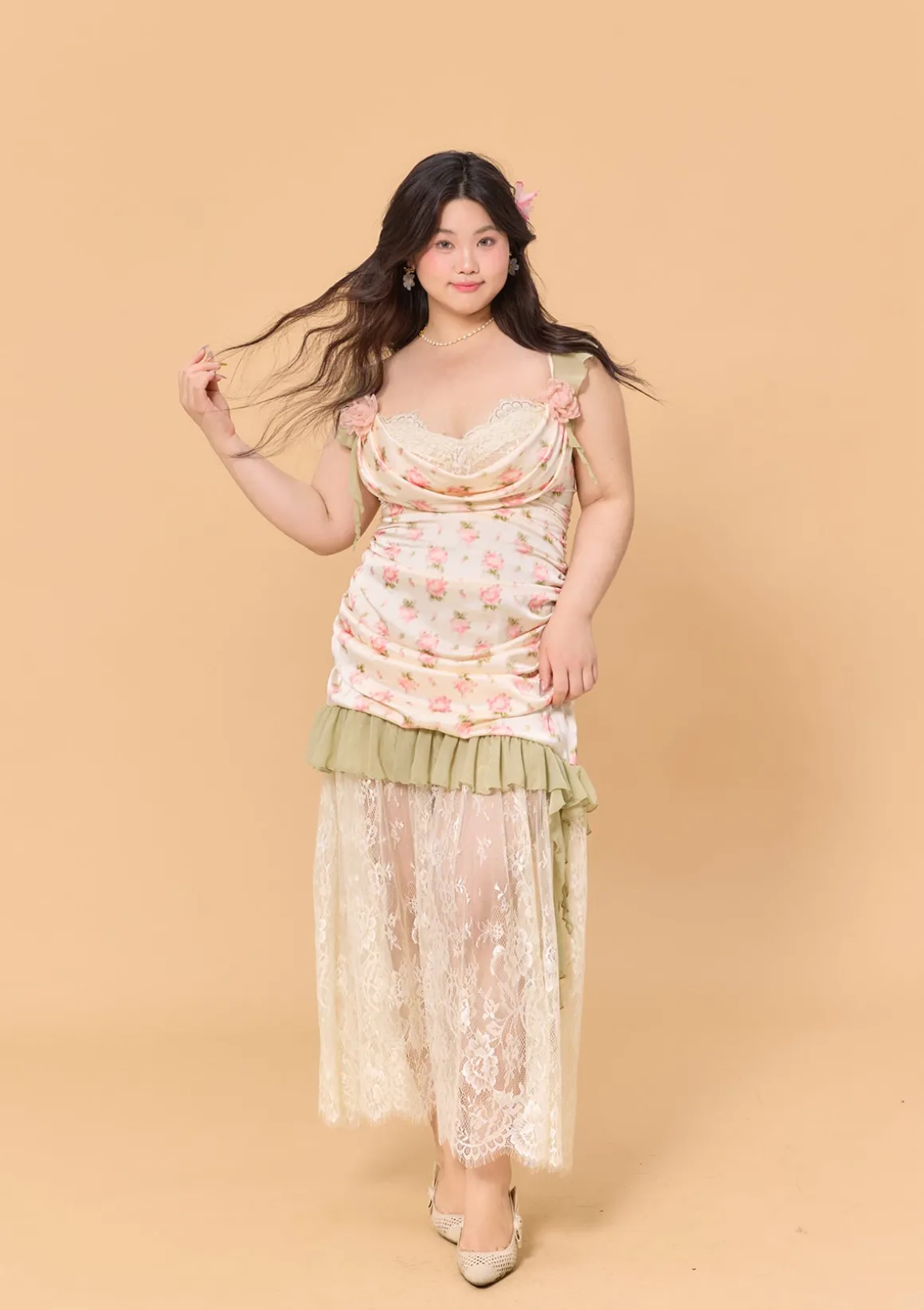 Curve & Plus "Oceanides" Dress