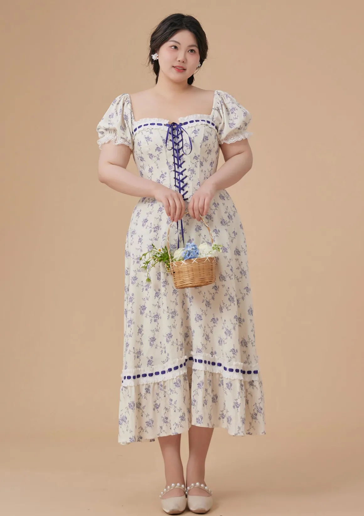 Curve & Plus Petrea Volubilis Corset Dress