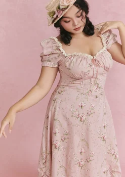 Curve & Plus Rosa Rubus Story Corset Dress