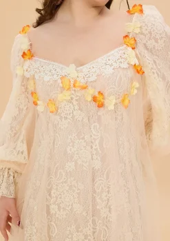 Curve & Plus Sunset & Orange Ocean Dress