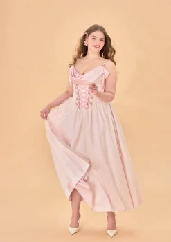 Curve & Plus Tuberose Floral Loli Corset Dress