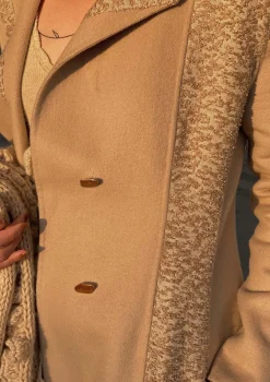 Double breasted coat