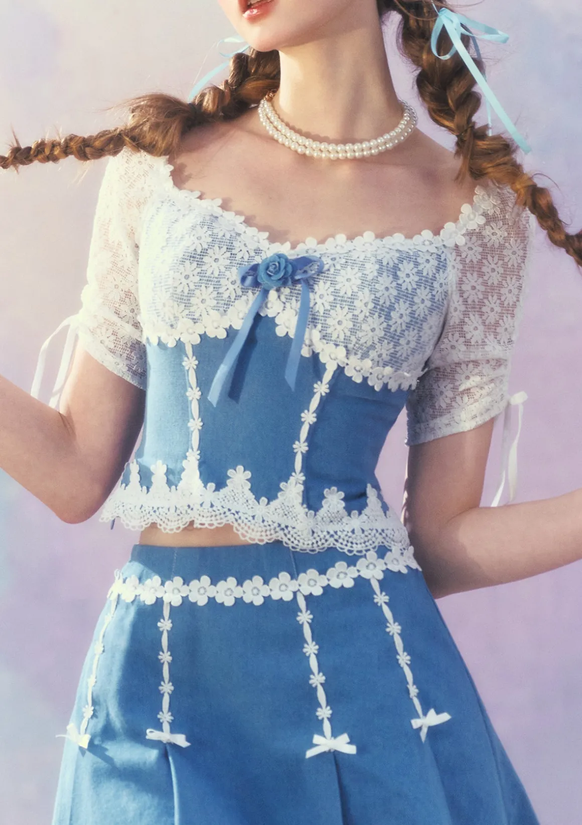 Dream Blue Coast Corset