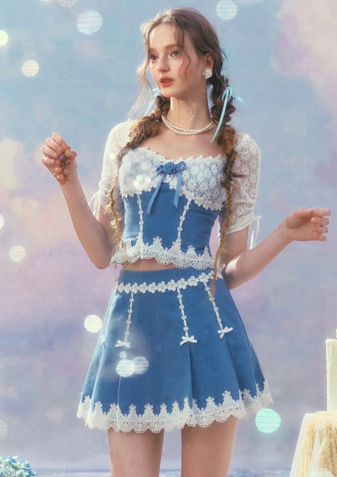 Dream Blue Coast Skirt