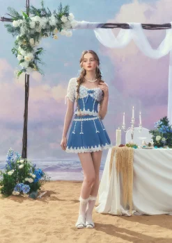 Dream Blue Coast Skirt