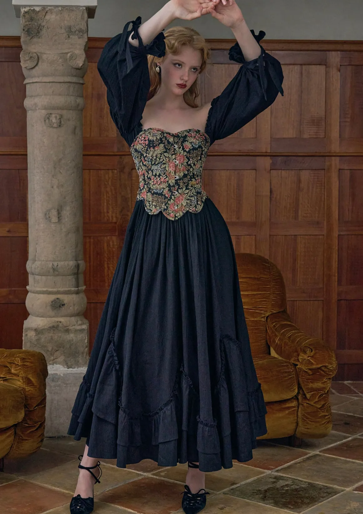 Fallen Angels Corset Dress