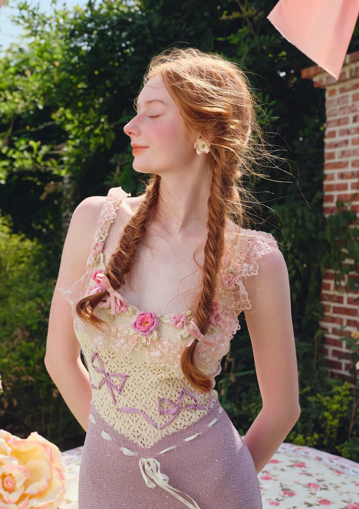 Floral Beauty Banquet Knit Dress