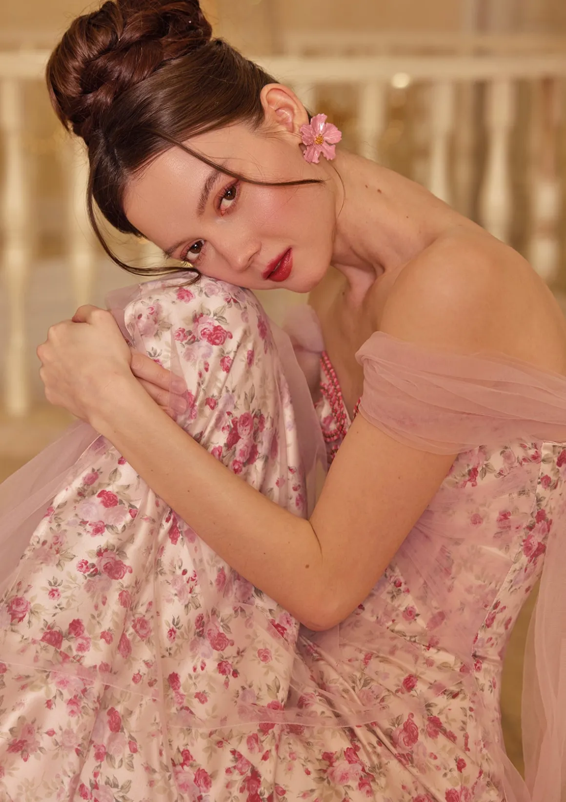 Floral Disc Fairy Corset Dress