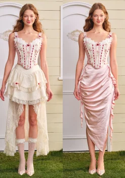 Flower & Audrey Corset