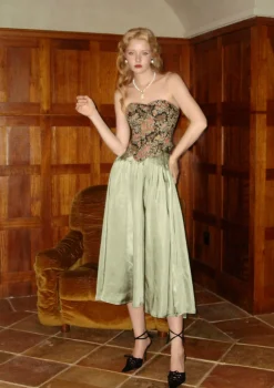 Flower & Mirror Corset