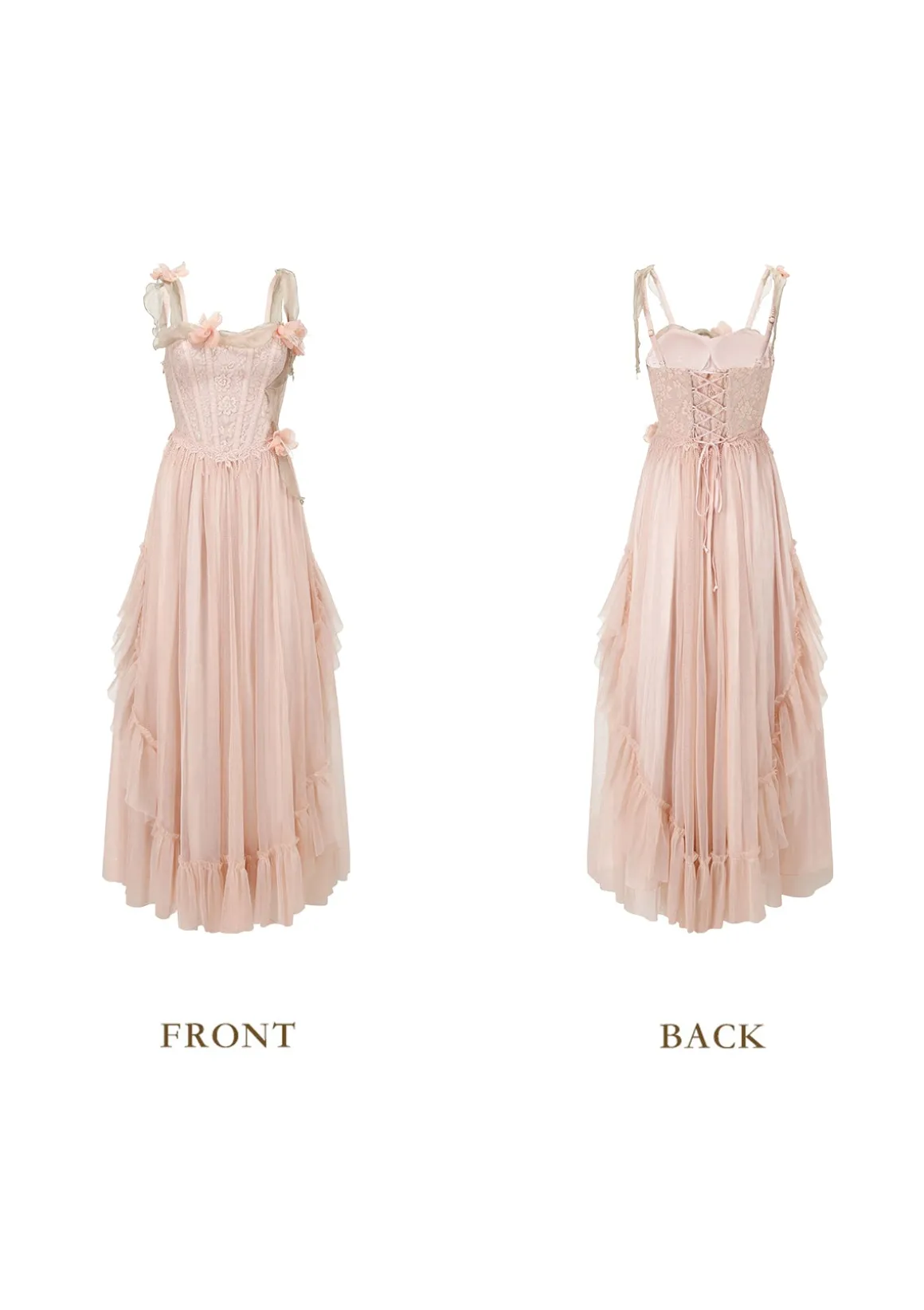 Flower Kissing Wonderland Corset Dress