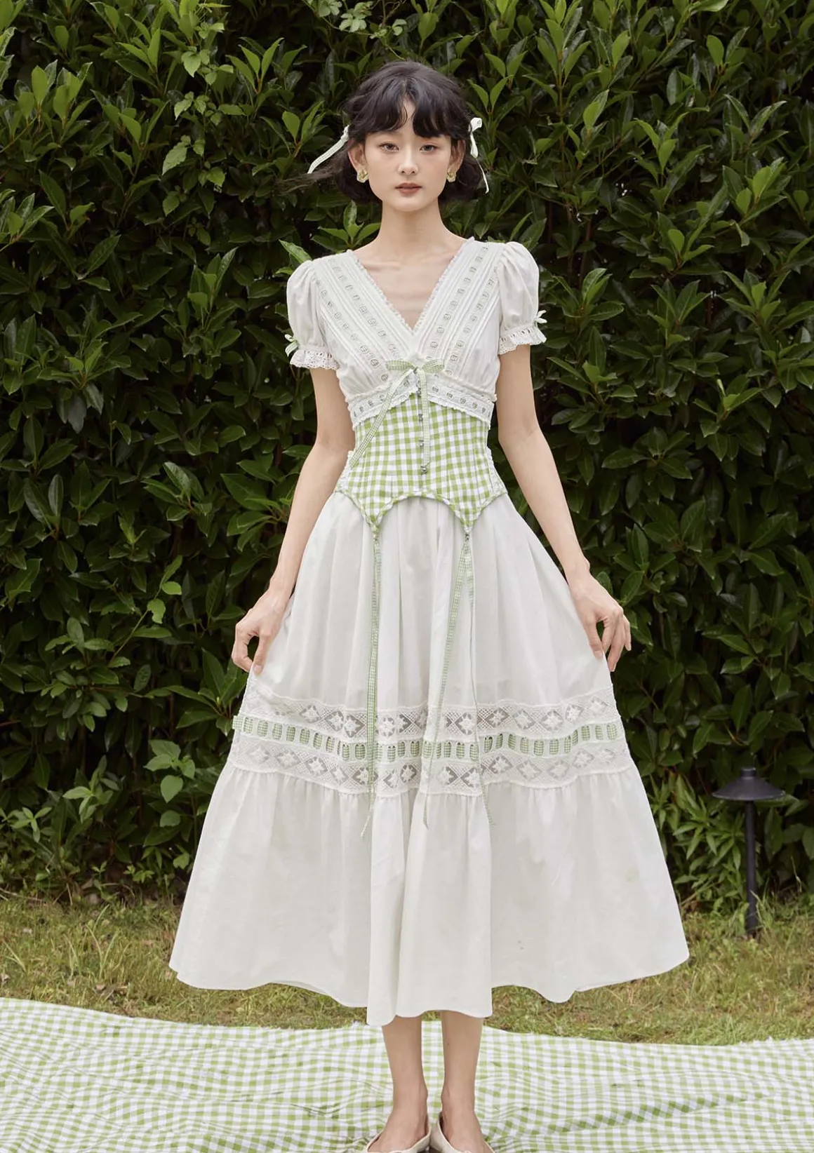 Green Apple Paradise Dress