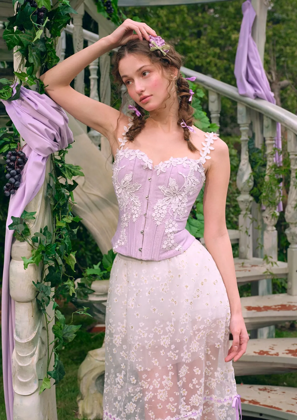 Ice Grape Skirt