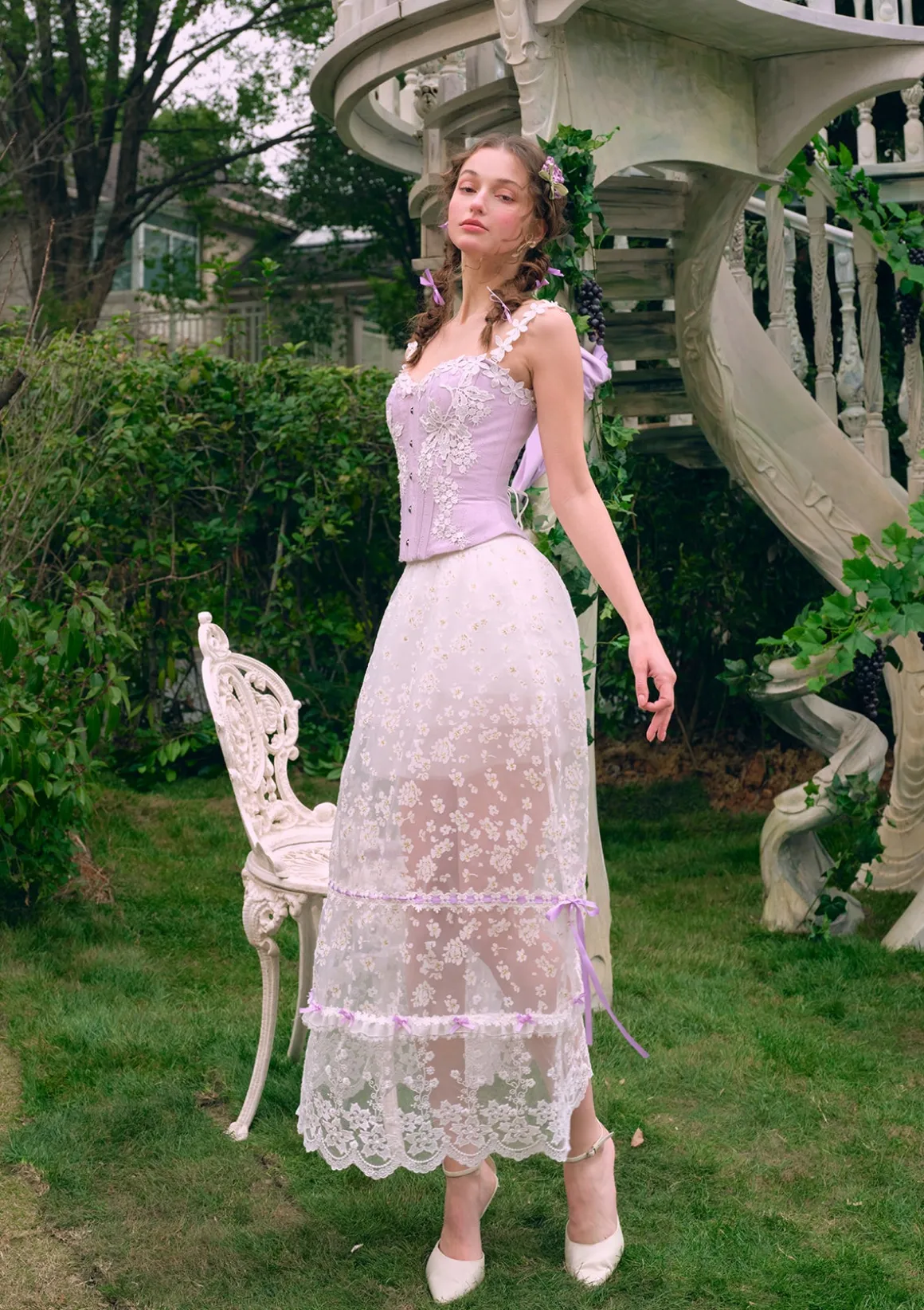 Ice Grape Skirt