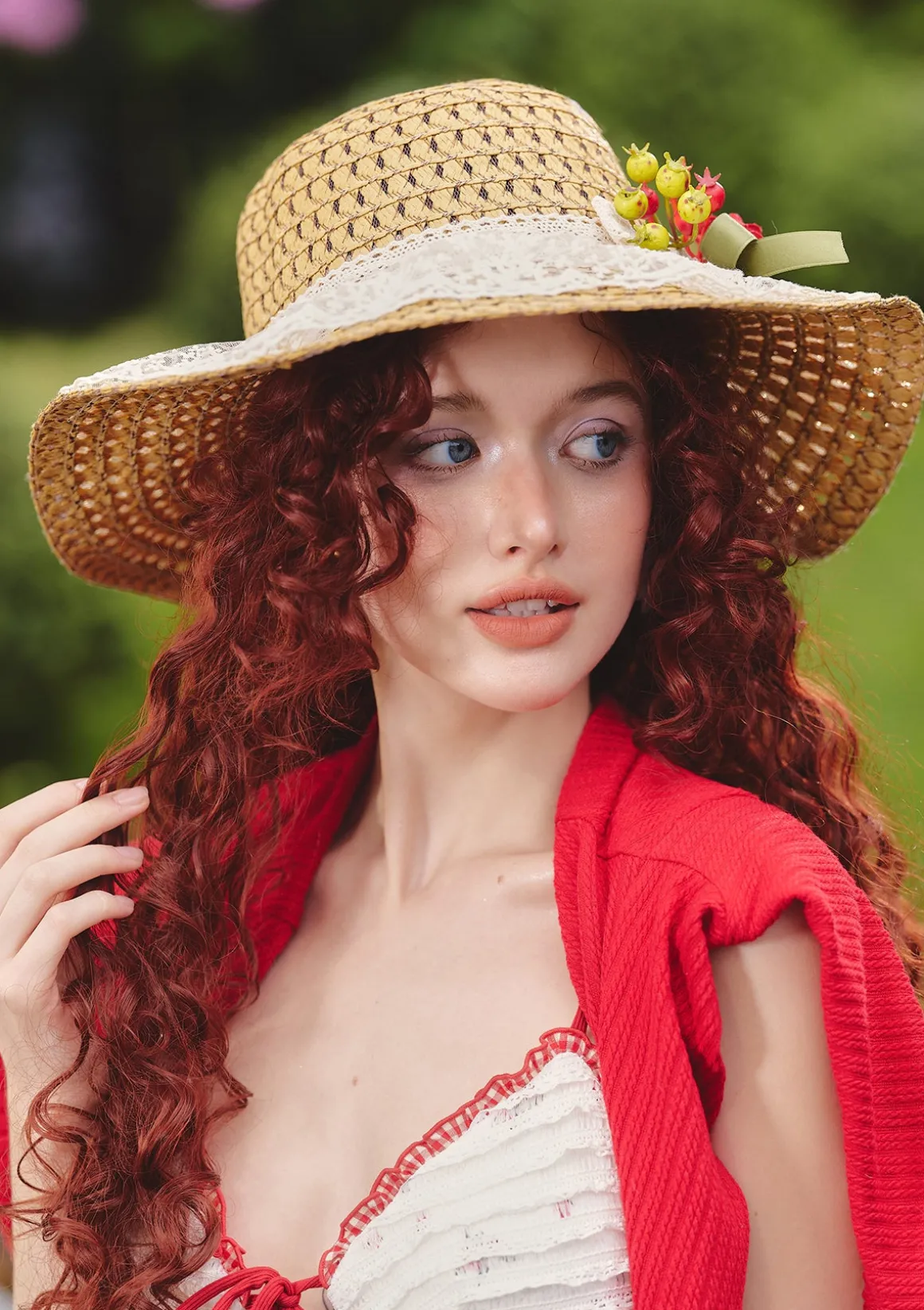 Jasminette & Cherry Hat