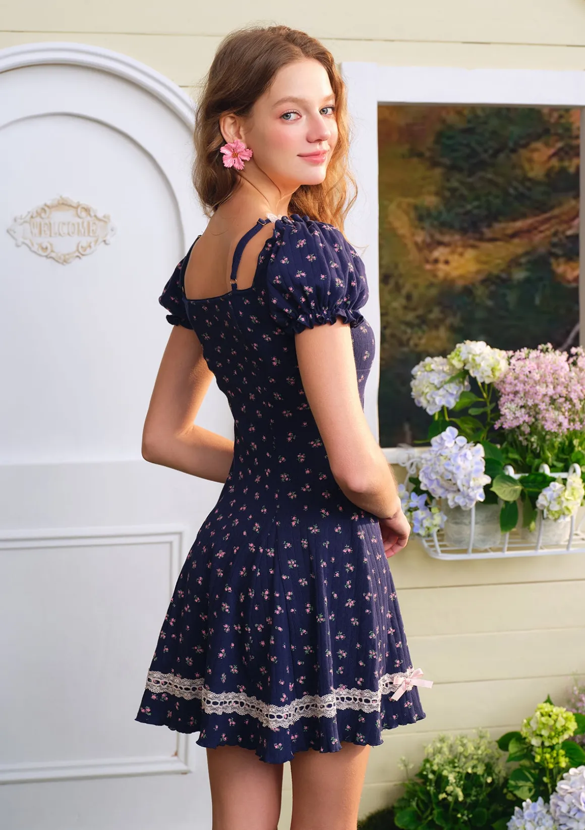 Lavender Sweetheart T-shirt Dress