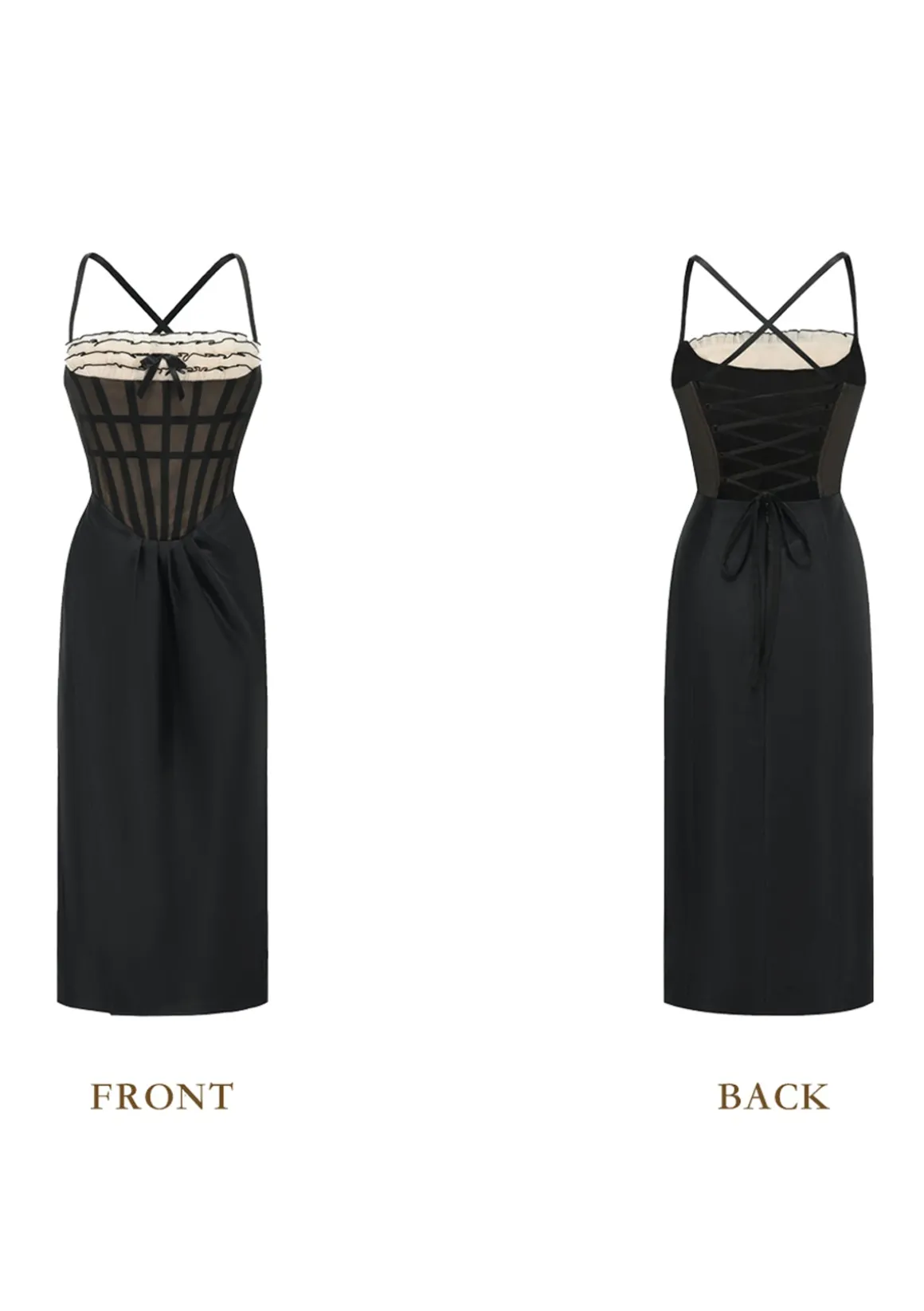 Midday Phantom Corset Dress