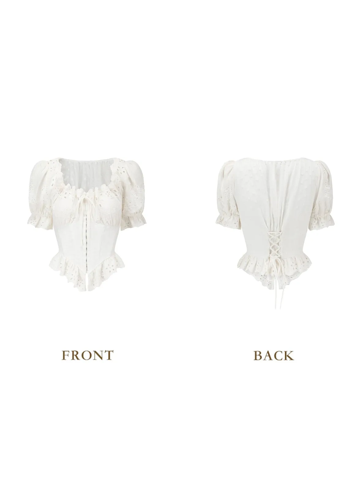 Paper Relief Corset