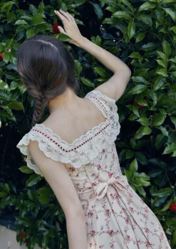 Red Garnet Corset Dress