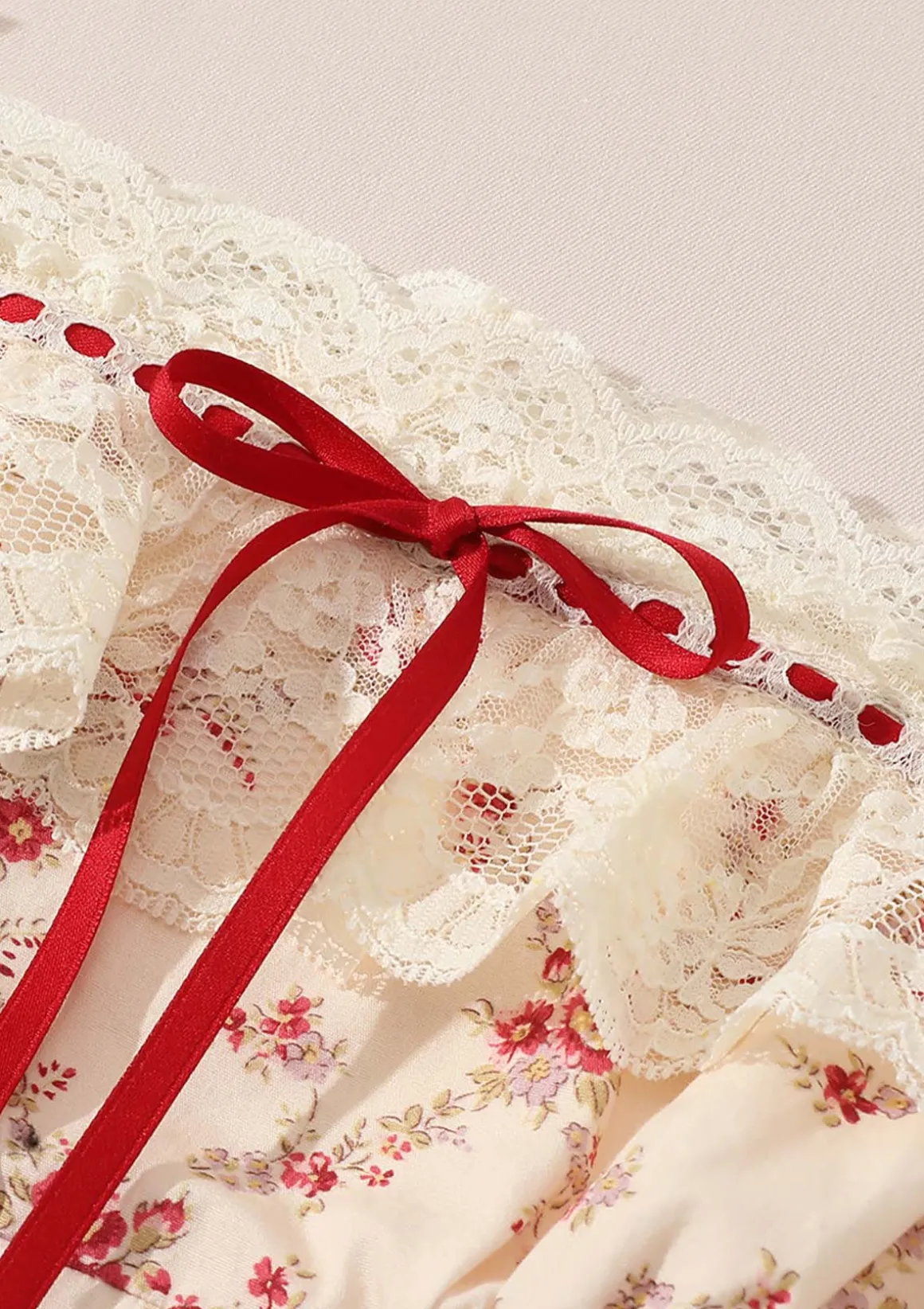 Red Garnet Corset Dress