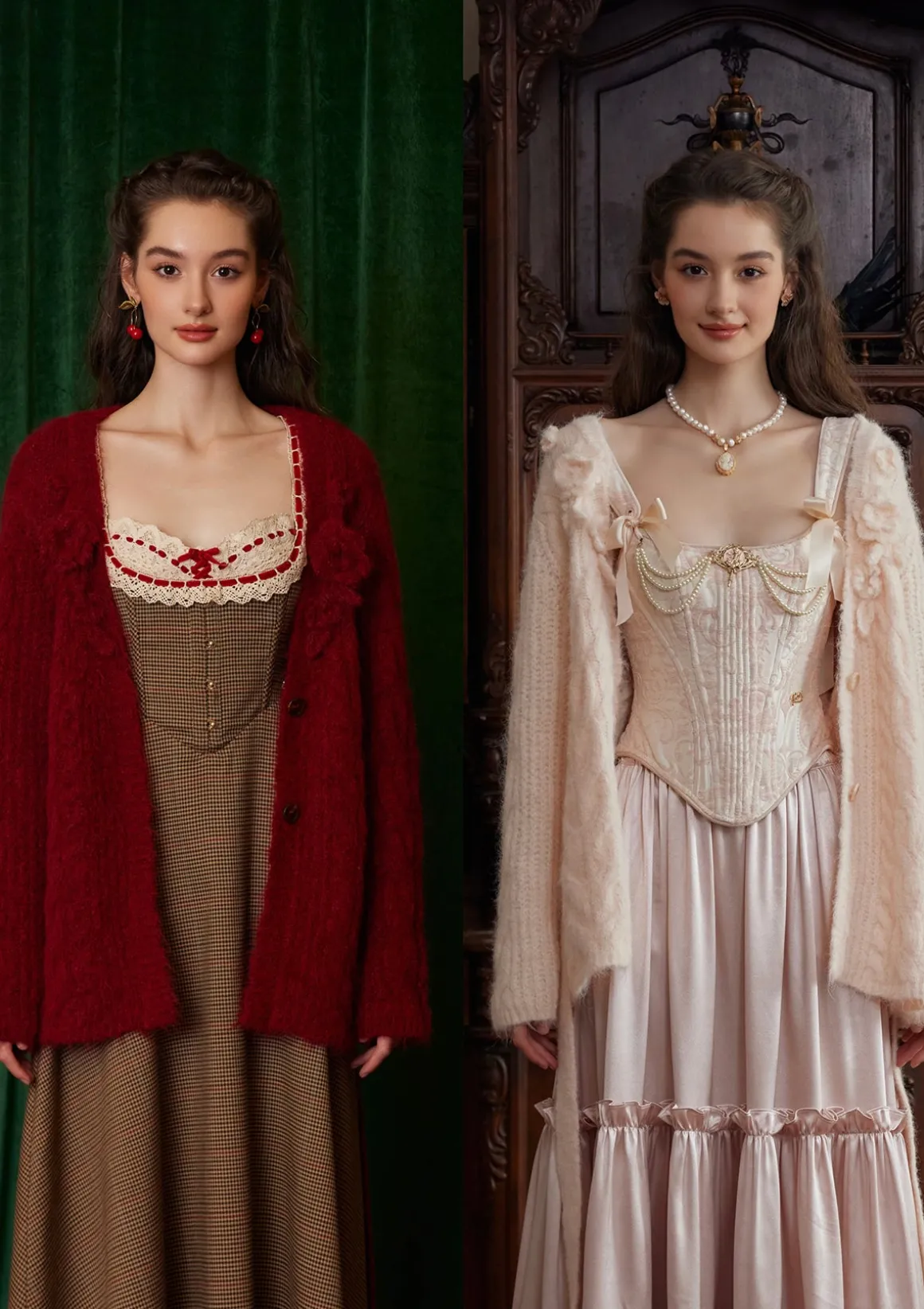 Semi-sweet Chiffon Knit Cardigan